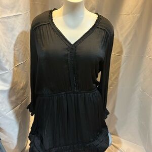 Simply Vera Vera Wang Black Midi Dress